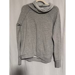 Jockey Women’s Gray Cowl Neck Pullover Sweatshirt - M